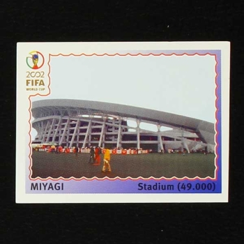 Korea Japan 2002 No. 018 Panini sticker Miyagi