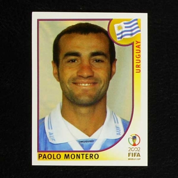 Korea Japan 2002 Nr. 065 Panini Sticker Paolo Montero