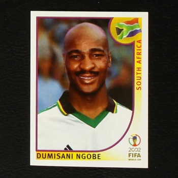 Korea Japan 2002 No. 161 Panini sticker Dumisani Ngobe