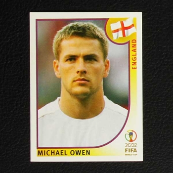Korea Japan 2002 Nr. 435 Panini Sticker Michael Owen