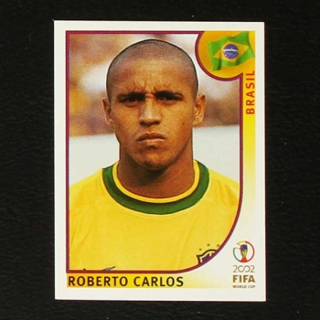Korea Japan 2002 No. 176 Panini sticker Roberto Carlos