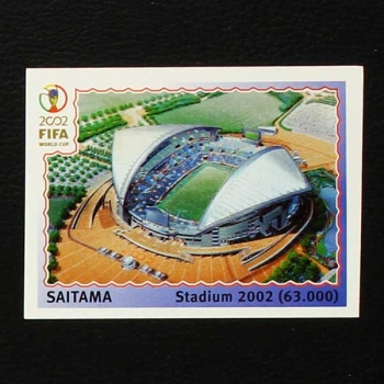 Korea Japan 2002 No. 022 Panini sticker Saitama