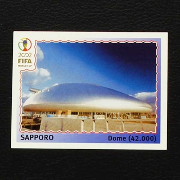 Korea Japan 2002 No. 023 Panini sticker Sapporo