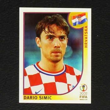 Korea Japan 2002 No. 478 Panini sticker Simic