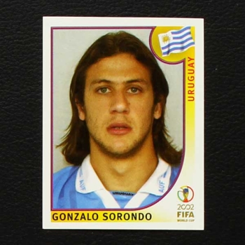 Korea Japan 2002 Nr. 067 Panini Sticker Gonzalo Sorondo