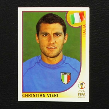 Korea Japan 2002 No. 473 Panini sticker Christian Vieri