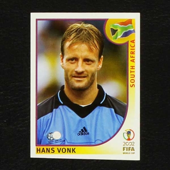 Korea Japan 2002 Nr. 153 Panini Sticker Hans Vonk