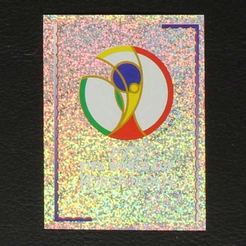 Korea Japan 2002 No. 002 Panini sticker logo