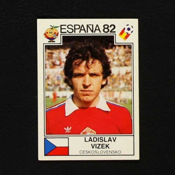 Espana 82 No. 269 Panini sticker Ladislav Vizeklav Vizek