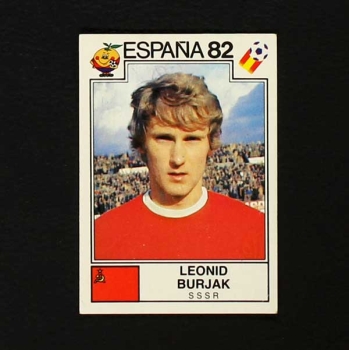 Espana 82 No. 394 Panini sticker Leonid Burjak