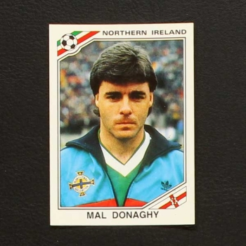 Mexico 86 No. 281 Panini sticker Mal Donaghy