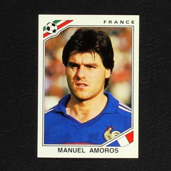 Mexico 86 No. 171 Panini sticker Manuel Amoros