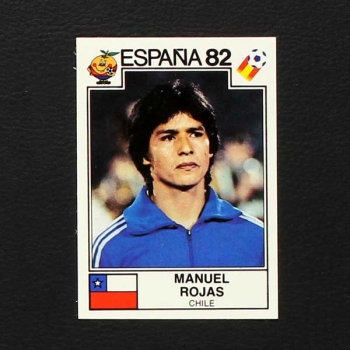 Espana 82 No. 156 Panini sticker Manuel Rojasel Rojas