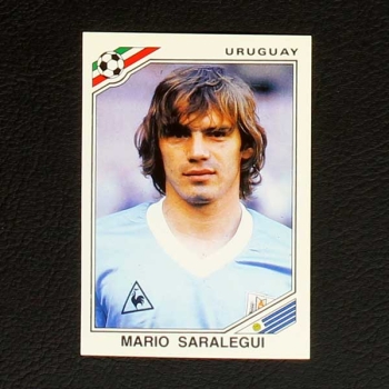 Mexico 86 No. 318 Panini sticker Mario Saralegui