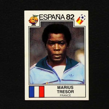 Espana 82 No. 279 Panini sticker Marius Tresor