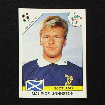 Italia 90 No. 227 Panini sticker Maurice Johnston