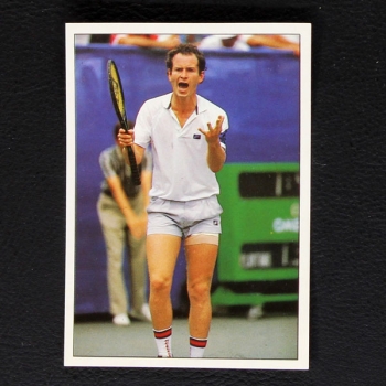 John McEnroe Panini Sticker Series Tennis