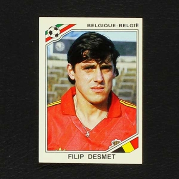 Mexico 86 Nr. 144 Panini Sticker Filip Desmet