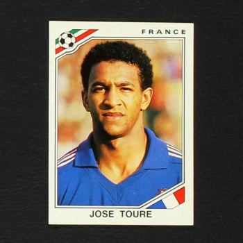 Mexico 86 No. 178 Panini sticker Jose Toure
