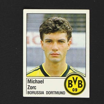Michael Zorc Panini Fußball 87 sticker
