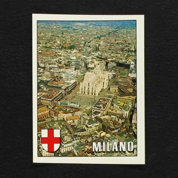 Italia 90 Nr. 021 Panini Sticker Milano
