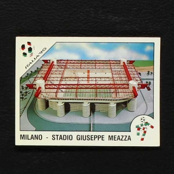 Italia 90 Nr. 020 Panini Sticker Milano - Stadio Guiseppe Meazza