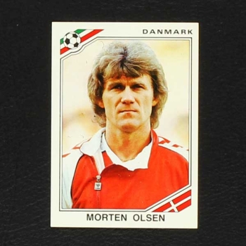 Mexico 86 No. 350 Panini sticker Morten Olsen