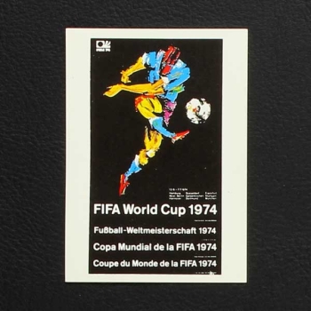 Mexico 86 No. 013 Panini sticker München '74 Poster