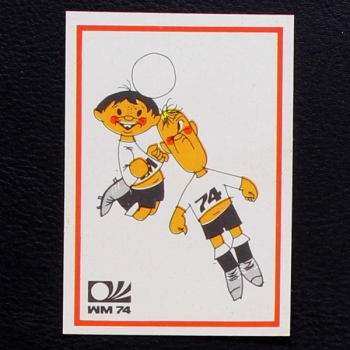 Tip und Tap Sticker  No. 62 Panini - München 74