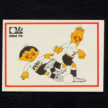 Tip und Tap Sticker Nr. 67 Panini - München 74
