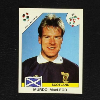 Italia 90 No. 222 Panini sticker Murdo MacLeod