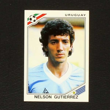 Mexico 86 No. 314 Panini sticker Nelson Gutierrez