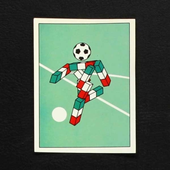 Italia 90 Nr. 005 Panini Sticker Maskottchen