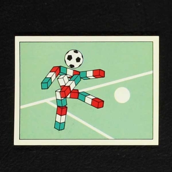 Italia 90 No. 006 Panini sticker mascot