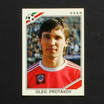 Mexico 86 No. 196 Panini sticker Oleg Protasov