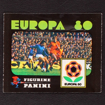 Euro 80 Panini Sticker Tüte