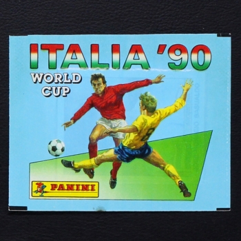 Italia 90 Panini Buitoni Sticker Tüte
