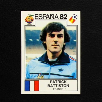 Espana 82 No. 278 Panini sticker Patrick Battiston
