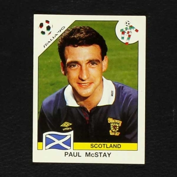 Italia 90 No. 223 Panini sticker Paul McStay