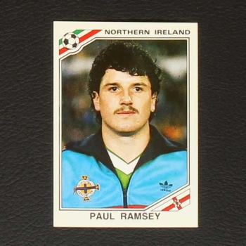 Mexico 86 No. 282 Panini sticker Paul Ramsey