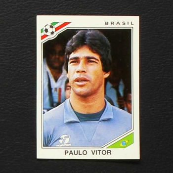Mexico 86 Nr. 255 Panini Sticker Paulo Vitor