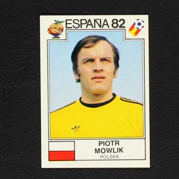 Espana 82 Nr. 071 Panini Sticker Piotr Mowlik