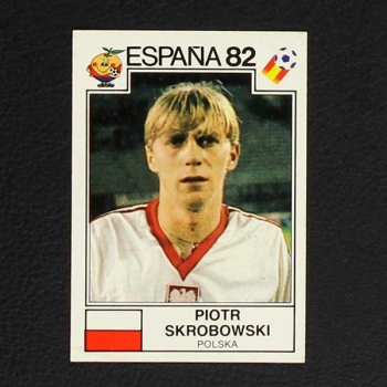 Espana 82 Nr. 060 Panini Sticker Piotr Skrobowski
