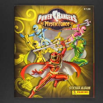 100 Tüten Panini Power Rangers Mystic Force 2 x Display Leeralbum Album 