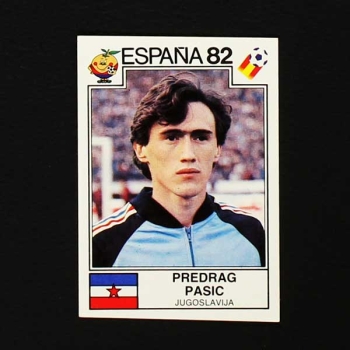 Espana 82 No. 326 Panini sticker Predrag Pasic