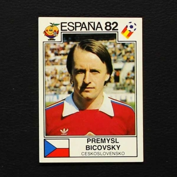 Espana 82 Panini Sticker Premysl Bicovsky