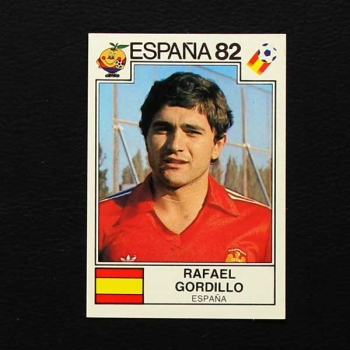 EspaEspana 82 No. 299 Panini sticker Rafael Gordillo