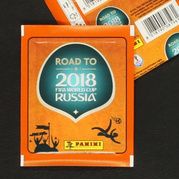 Road to Russi 2018 Panini sticker bag