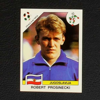 Italia 90 Nr. 281 Panini Sticker Robert Prosinecki