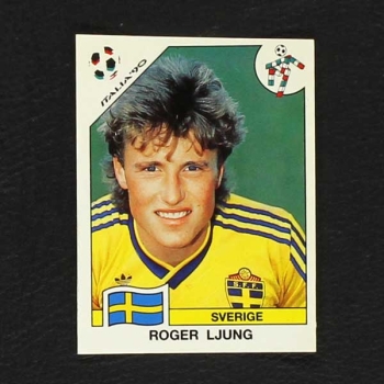 Italia 90 No. 236 Panini sticker Roger Ljung